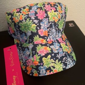 NWT Lilly Pulitzer x Disney Parks Run Around Hat - Just Released